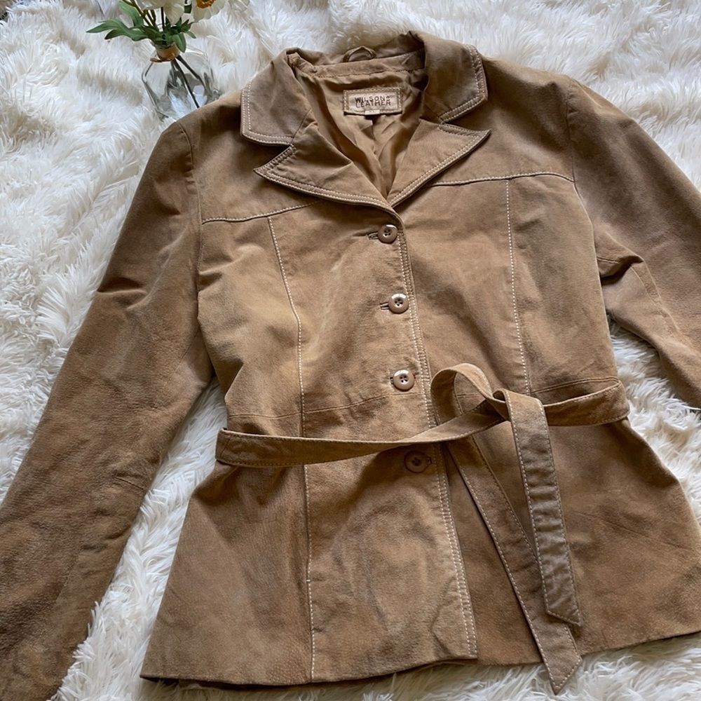 Wilsons Leather Genuine Leather Coat Jacket XL